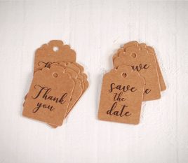 Etiquetas para bodas 